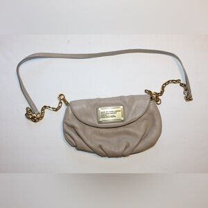 Marc Jacobs Taupe Small Crossbody Purse